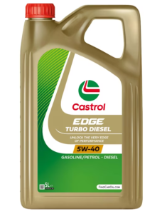 Ulei Castrol Edge Turbo Diesel 5w40 - 5 litri (+ 30.00Lei)