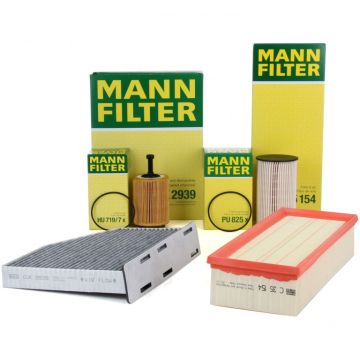 Pachet filtre și ulei motor pentru revizie Audi A3 Sportback (8PA) 1.9 TDI 105 CP