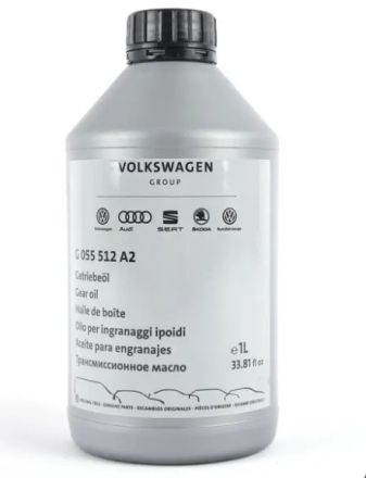 Ulei pentru transmisie manuala cu 5/6 trepte sau transmisie automata 7 trepte DSG, VW Group G055512A2 75W, volum 1 litru, API GL-4