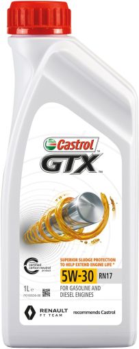 CASTROL GTX RN17 15CC2F Ulei de motor 5W-30, 1I, Ulei sintetic MB 229.52 Renault RN17 ACEA C3