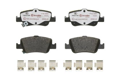 Placute frana BREMBO P83080X