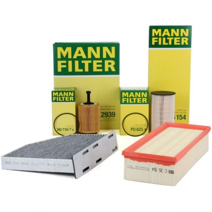 Pachet filtre și ulei motor pentru revizie VW Touran cu motorizarea 1.9 TDI 105 CP