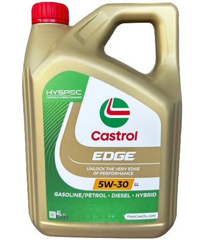 Ulei motor CASTROL EDGE 5W-30 LL, volum 4 Iitri, MB 229.31 ACEA C3, sintetic