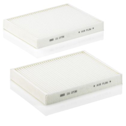 FILTRU AER HABITACLU MANN-FILTER CU 2736-2