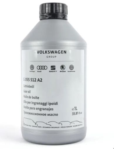 Ulei pentru transmisie manuala cu 5/6 trepte sau transmisie automata 7 trepte DSG, VW Group G055512A2 75W, volum 1 litru, API GL-4