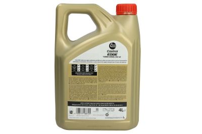 Ulei motor CASTROL Edge Turbo Diesel 5W40, volum 4 litri, sintetic
