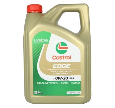 Ulei motor CASTROL Edge LL (Long Life) IV 0W20, volum 4 litri, sintetic