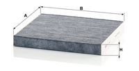 FILTRU AER HABITACLU MANN-FILTER CUK 2362
