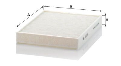FILTRU AER HABITACLU MANN-FILTER CU 2736-2