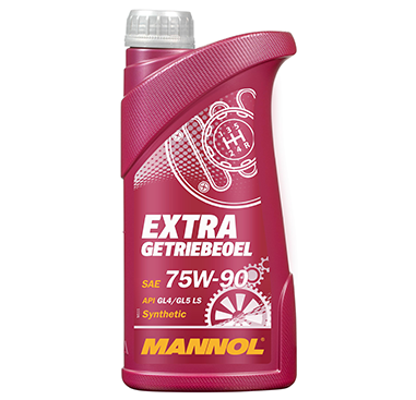 Ulei transmisie manuala MANNOL Extra Getriebeoel 75W90 GL-4/GL-5 LS MN8103-1, volum 1 litru, sintetic Cod: MN8103-1
