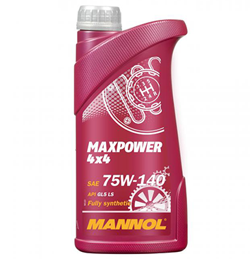 Ulei transmisie MANNOL Maxpower 4X4 75W140 MN8102-1, volum 1 litru, sintetic