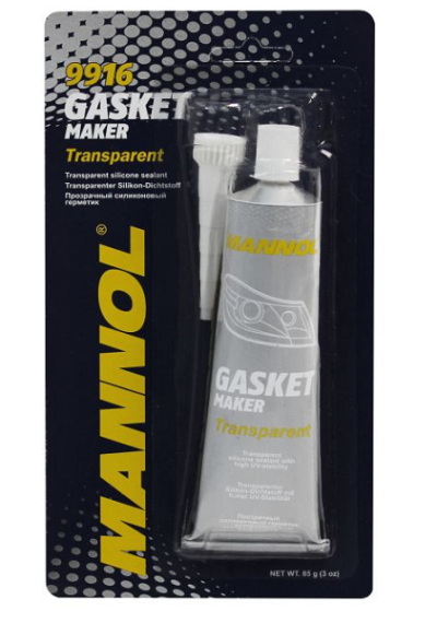 Silicon pentru etansare garnituri MANNOL Gasket Maker 9916, transparent, 85 grame