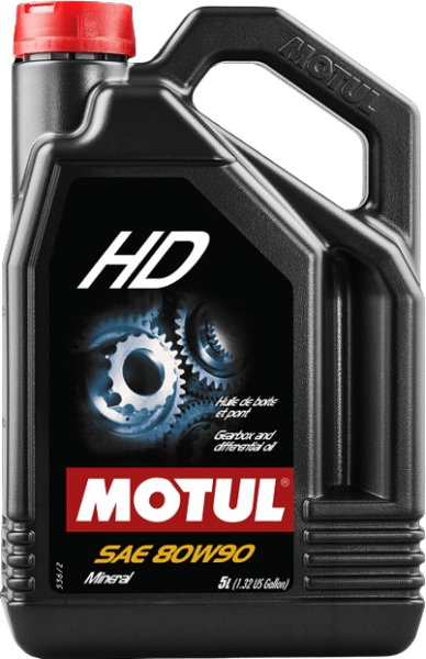 Ulei transmisii mecanice MOTUL HD 80W90, volum 5 litri, mineral