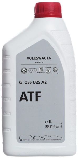Ulei pentru transmisie automata cu 6 trepte VW Group ATF G055025A2, volum 1 litru, rosu, Dexron III H, VW G 055 025