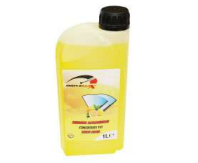 Lichid de parbriz pentru vara, concentrat, DRIVEMAX DRIV SUMMER LEM 1L, volum recipient 1 litru. cu miros de lamaie, raport dilutie 1:10
