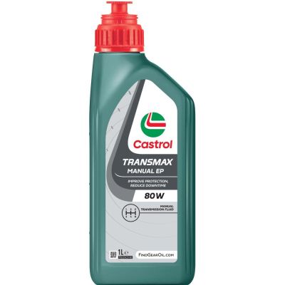 Ulei pentru transmisie manuala CASTROL TRANSMAX Manual EP 80W 154F43, volum 1 litru