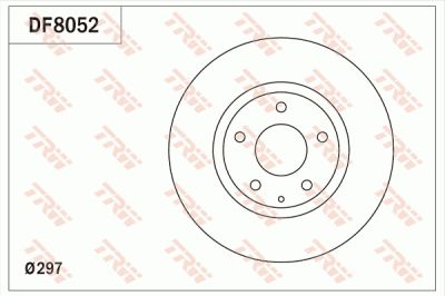 DISC FRANA TRW DF8052