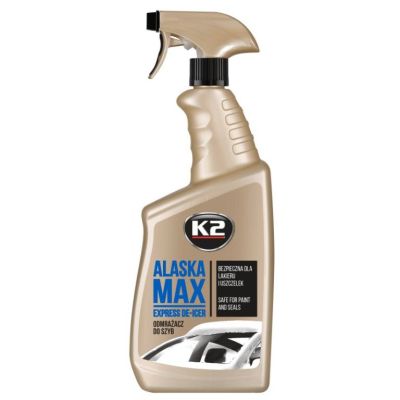 Spray pentru dezghetat geamuri K2 ALASKA K607M, recipient cu pulverizator, 700 ml