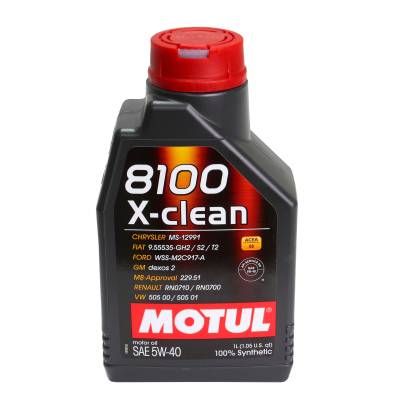 Ulei motor MOTUL 8100 X-CLEAN 5W40, volum 1 litru, sintetic