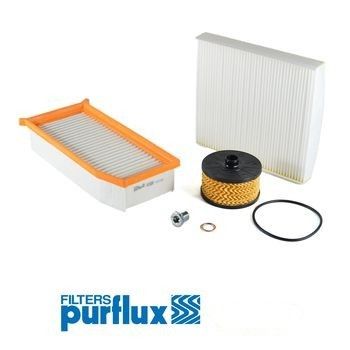 Pachet filtre revizie Dacia Logan 3 (3K) 1.0 TCe 91 CP (3KM6), filtre PURFLUX