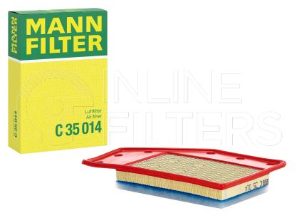 Filtru aer,MANN-FILTER  C35014