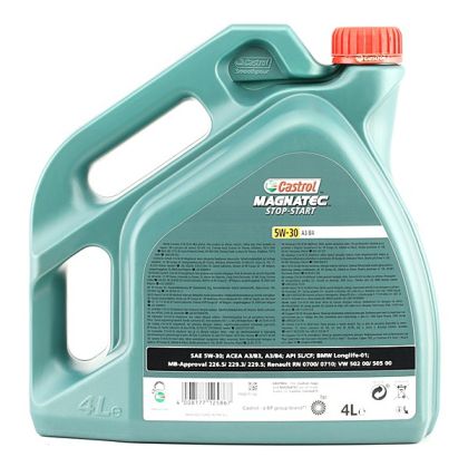 CASTROL Magnatec Stop-Start A3/B4 159C11 Ulei de motor 5W-30, 4I, Complet sintetic MB 229.3 MB 226.5 ACEA A3/B3
