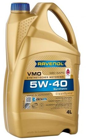 Ulei motor RAVENOL VMO 5W40 1111133-004, volum 4 litri, sintetic
