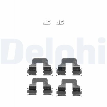 Set accesorii placute frana DELPHI LX0342
