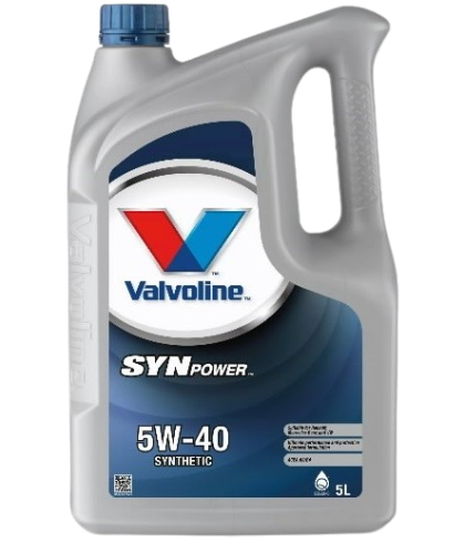 Ulei motor VALVOLINE SYNPOWER 5W40 V540SP/5, volum 5 litri, sintetic