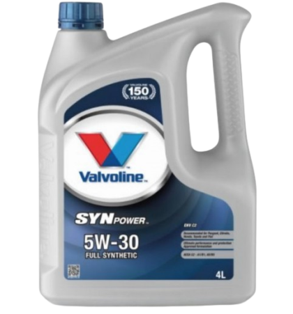 Ulei motor VALVOLINE SYNPOWER ENV C2 5W30 V530SPENVC2/4, volum 4 litri, sintetic
