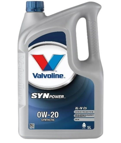 Ulei motor VALVOLINE SYNPOWER XL-IV C5 0W20 V020SPXL4C5/5, volum 5 litri, sintetic
