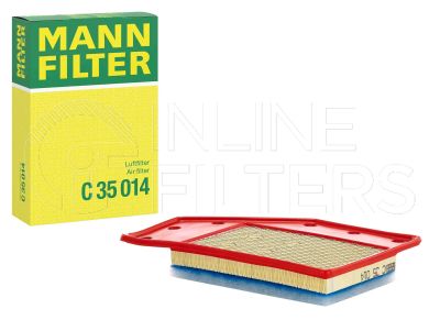 Filtru aer,MANN-FILTER  C35014