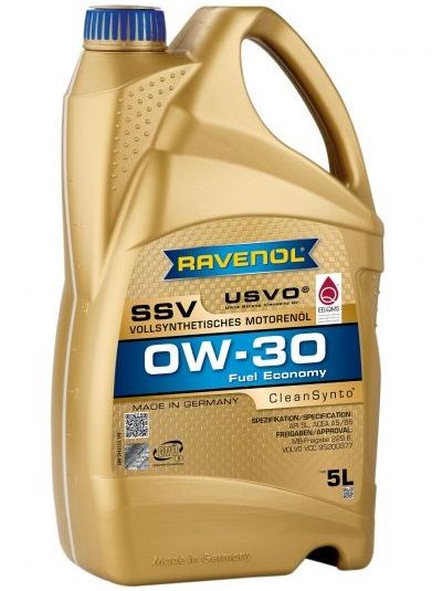 Ulei motor RAVENOL SSV Fuel Economy 0W30 USVO 1111145-A05, volum 5 litri, PROMO 4+1, sintetic