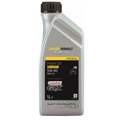Ulei motor RENAULT CASTROL GTX 5W40 7711943689, volum 1 litru, sintetic