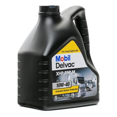 Ulei motor MOBIL DELVAC XHP ESP 10W40, volum 4 litri, sintetic