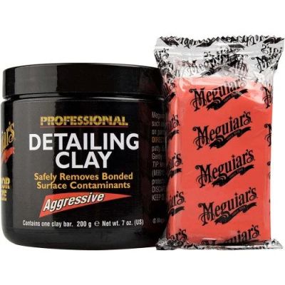 Argila agresiva decontaminare caroserie MEGUIARS Aggressive Overspray Clay C2100MG, 200 gr