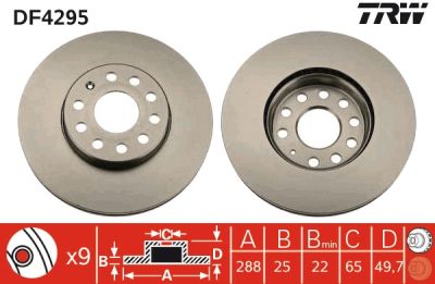 DISC FRANA TRW DF4295