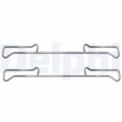 Set accesorii placute frana DELPHI LX0436