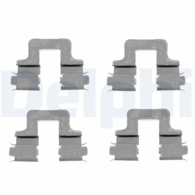 Set accesorii placute frana DELPHI LX0379