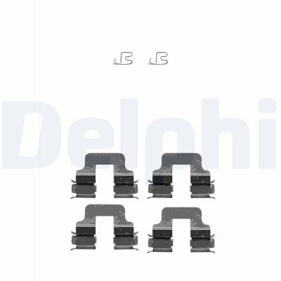 Set accesorii placute frana DELPHI LX0342